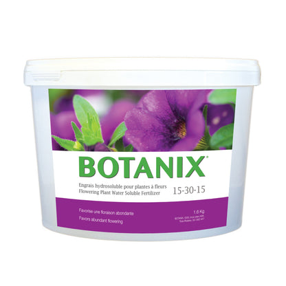 Engrais hydrosoluble pour plantes à fleurs 15-30-15 Botanix