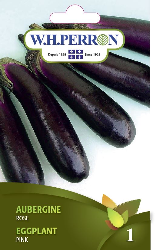 Eggplant 'Charming Pink' - Seeds