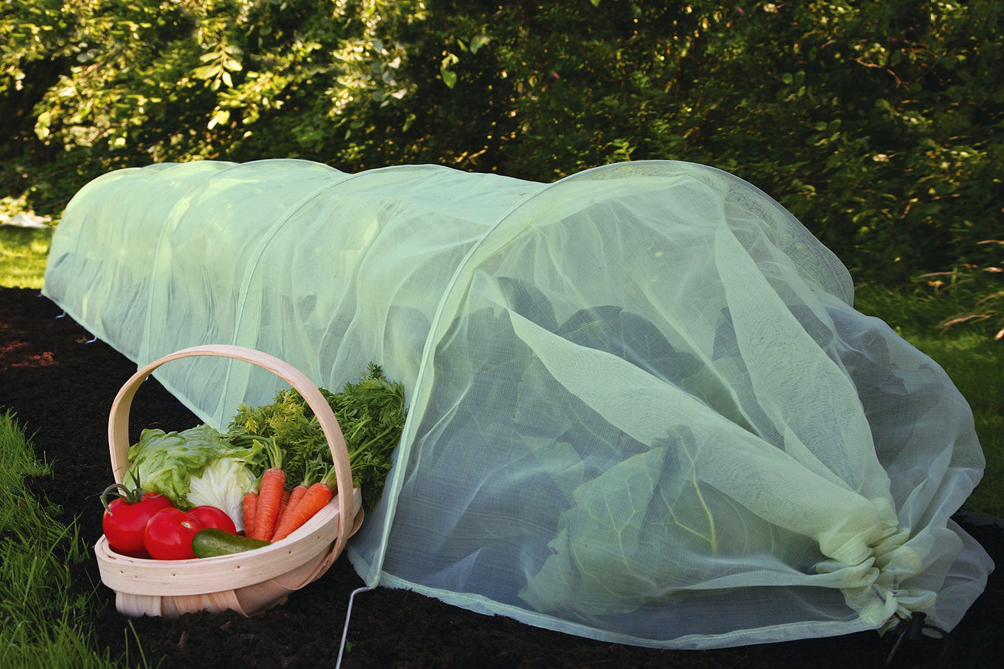 Micromesh grow tunnel and weather protection