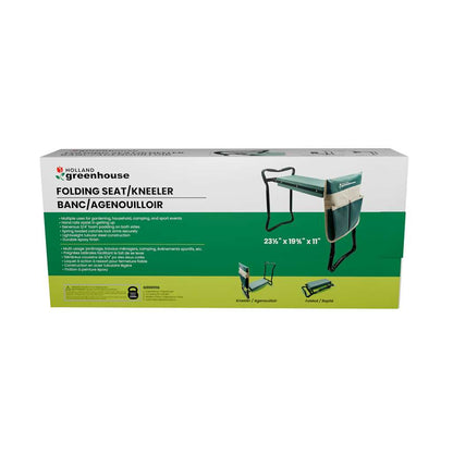 Banc et agenouilloir pliable – Support de jardinage ergonomique
