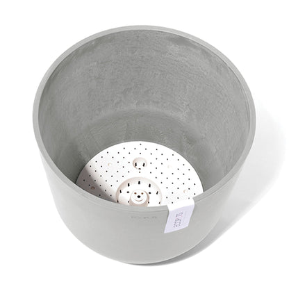 Collection of ecopots oslo pots with internal saucer and water reservoir