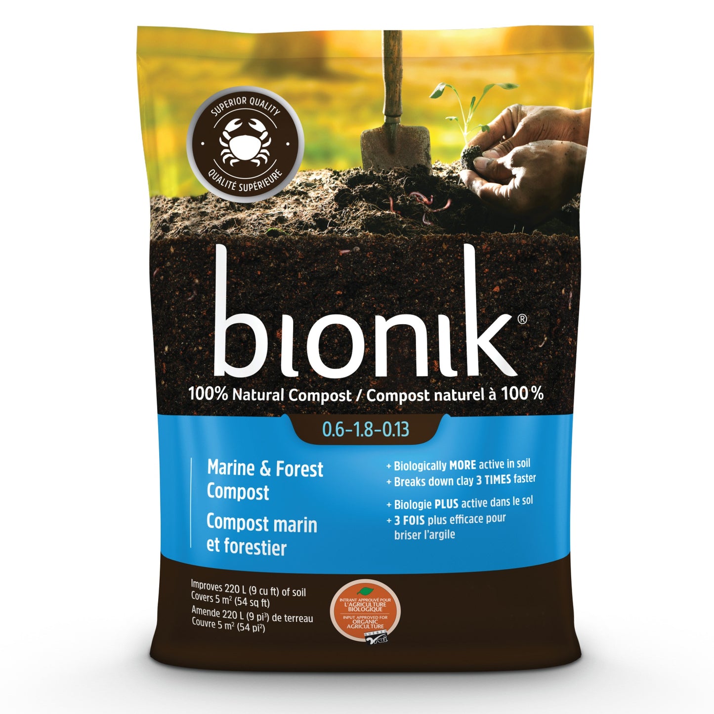 Bionik® Organic Marine and Forest Compost