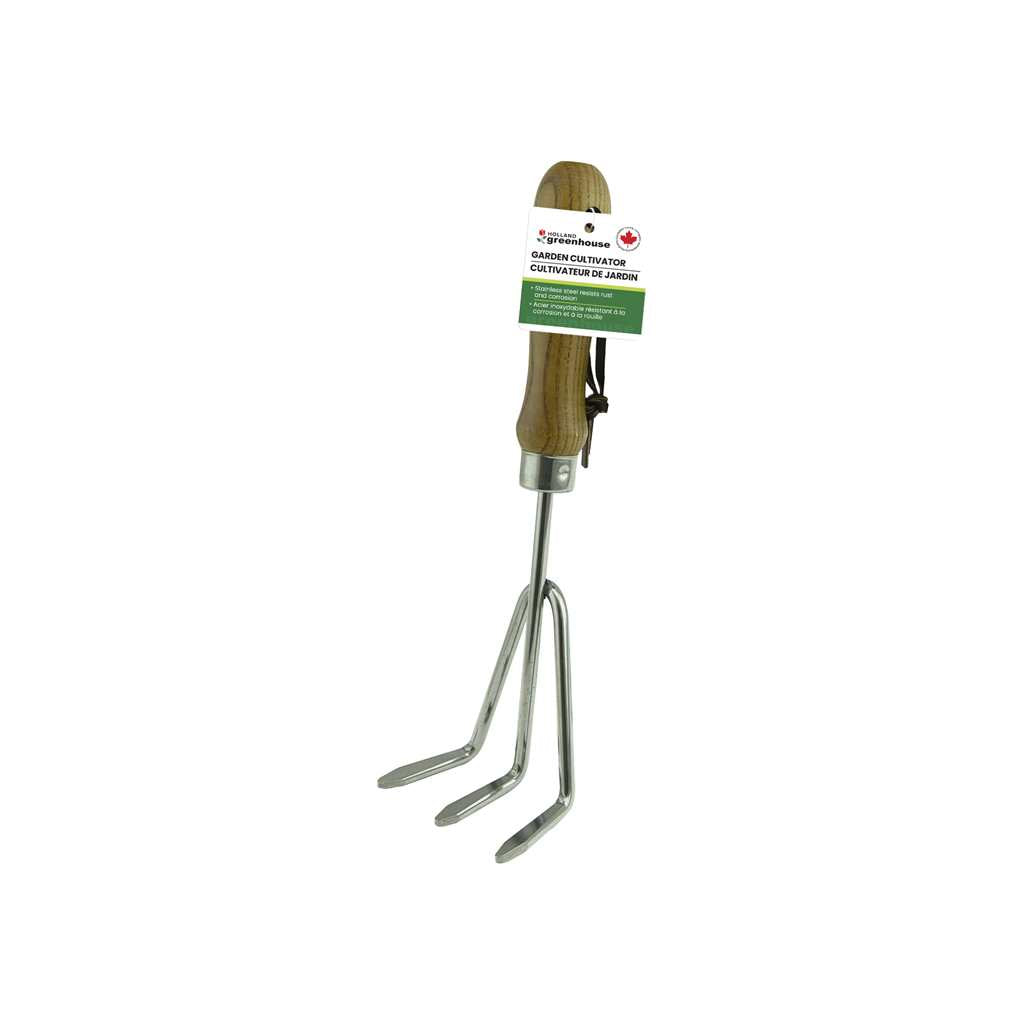 Holland Greenhouse 3-Prong Hand Cultivator