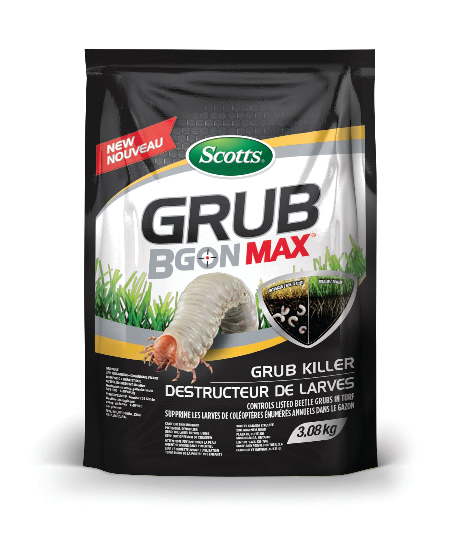 Grab Insecticide Grub-B-Gon Max | White Grub Control & Prevention: Protected Lawns ...