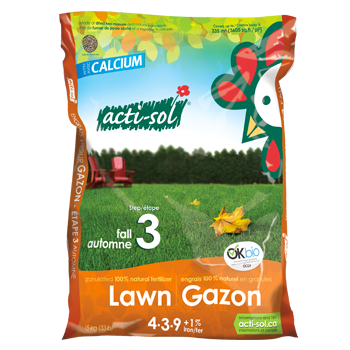 100% Natural lawn fertilizer - Fertilization for Spring-Summer and Autumn