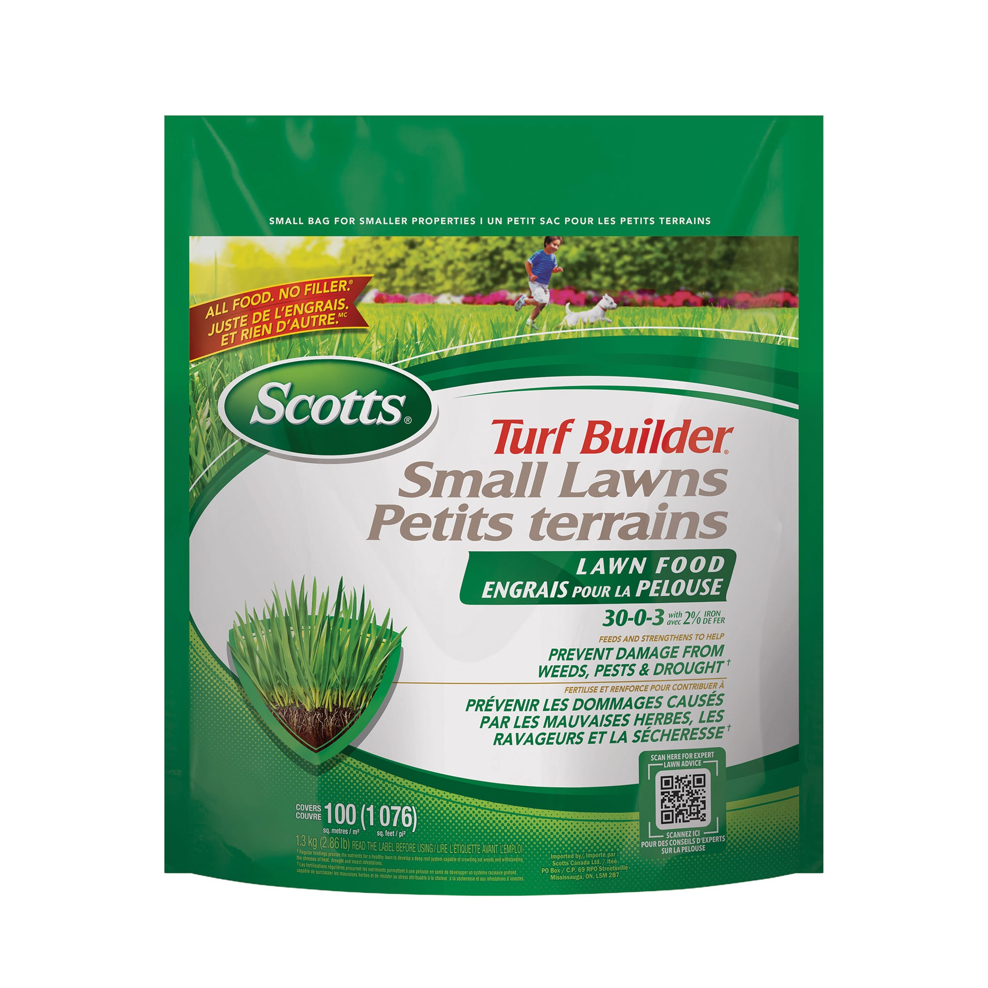 scotts turf builder grass seed lowes Scotts® Turf Builder® 30-0-3 + Iron Lawn Food