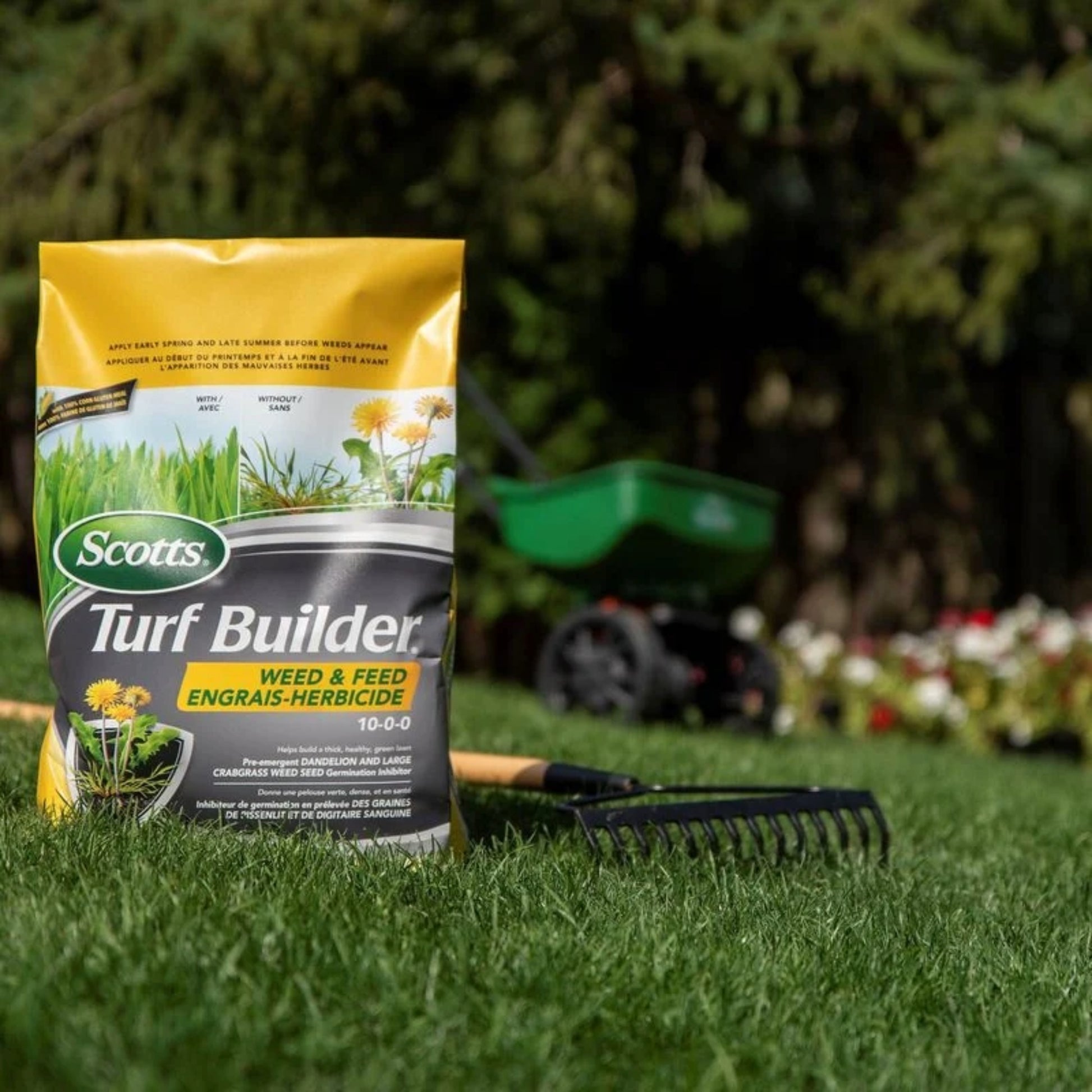corn meal gluten pre emergent herbicide Turf Builder® Corn Gluten Meal