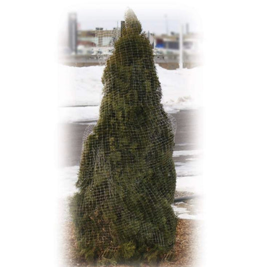 Winter protection netting for trees, shrubs and conifers