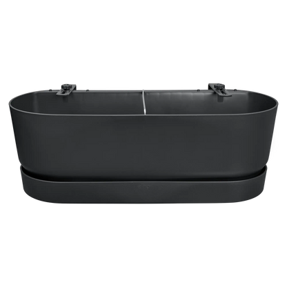Greenville Easy Balcony Box – Railing Planter with Water Reservoir