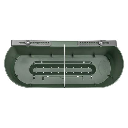 Greenville Easy Balcony Box – Railing Planter with Water Reservoir