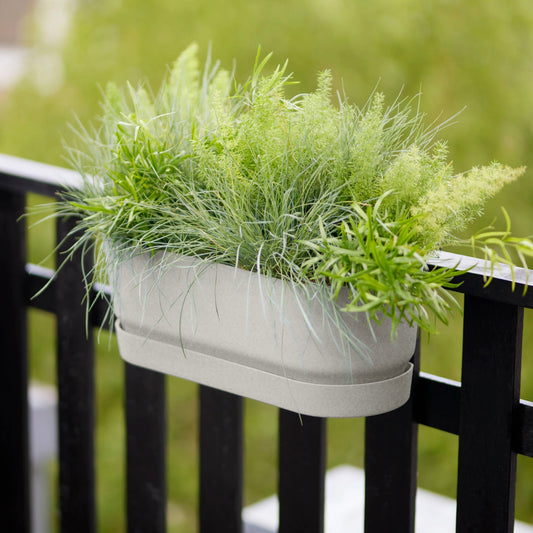 Balconnière Greenville Easy d'elho – Jardinière avec réservoir d'eau