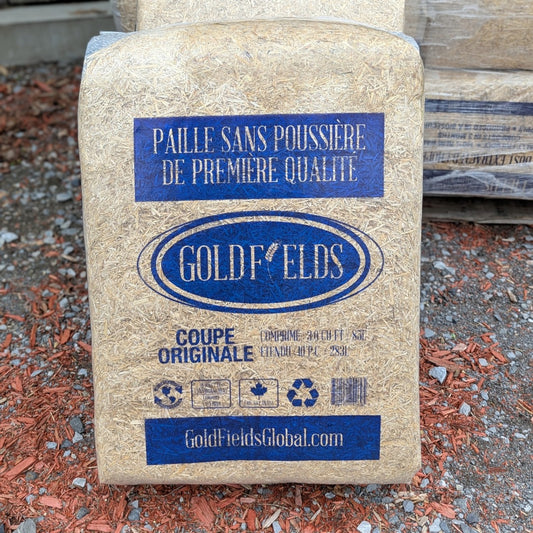 Paillis de paille hachée GOLDFIELDS – 100 % naturelle
