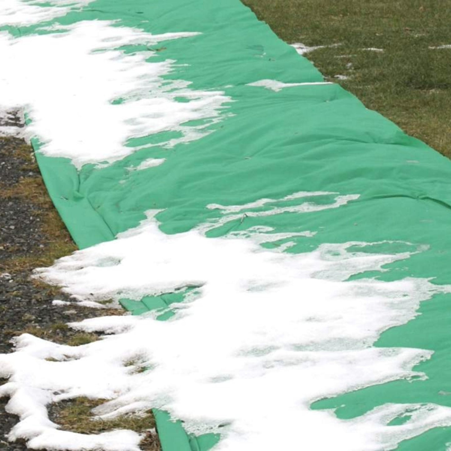 Winter protective lawn cover