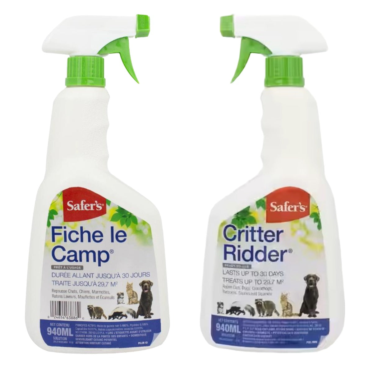 Critter Ridder Animal Repellent (Granules and Spray)
