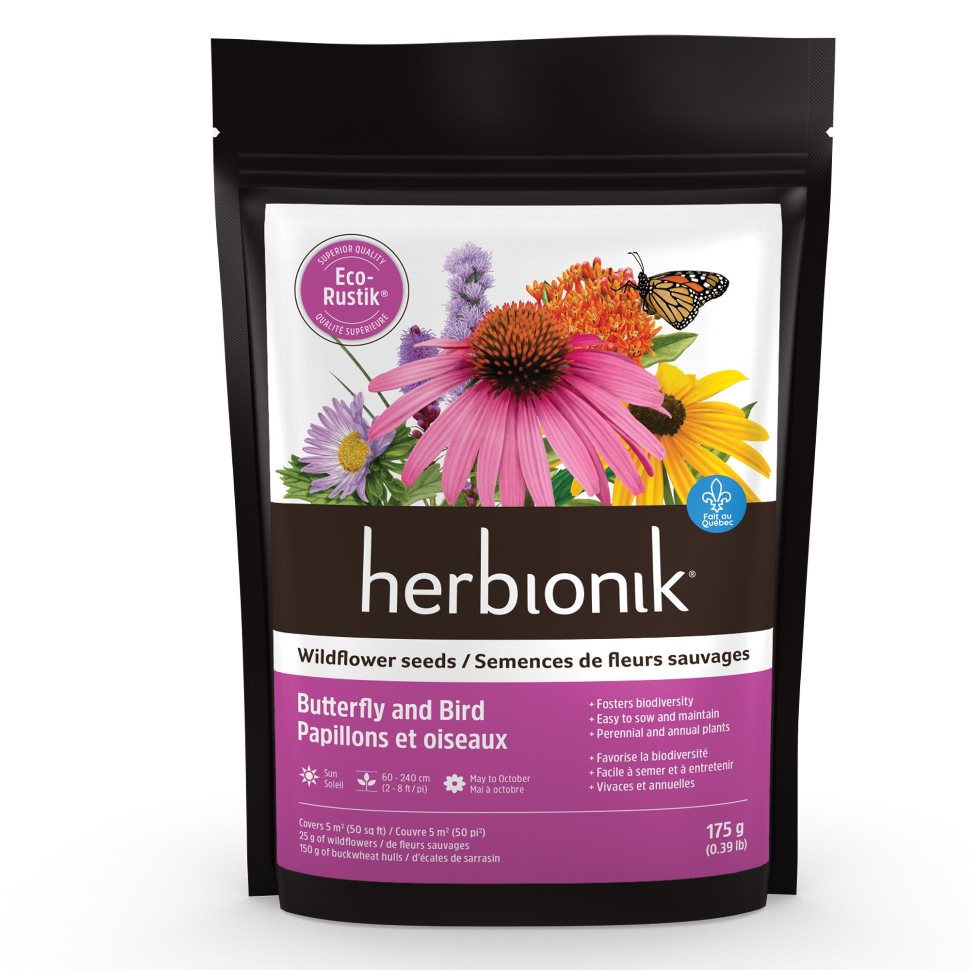 Herbionik Wildflower Seeds For Butterflies And Birds – Jardineries Botanix