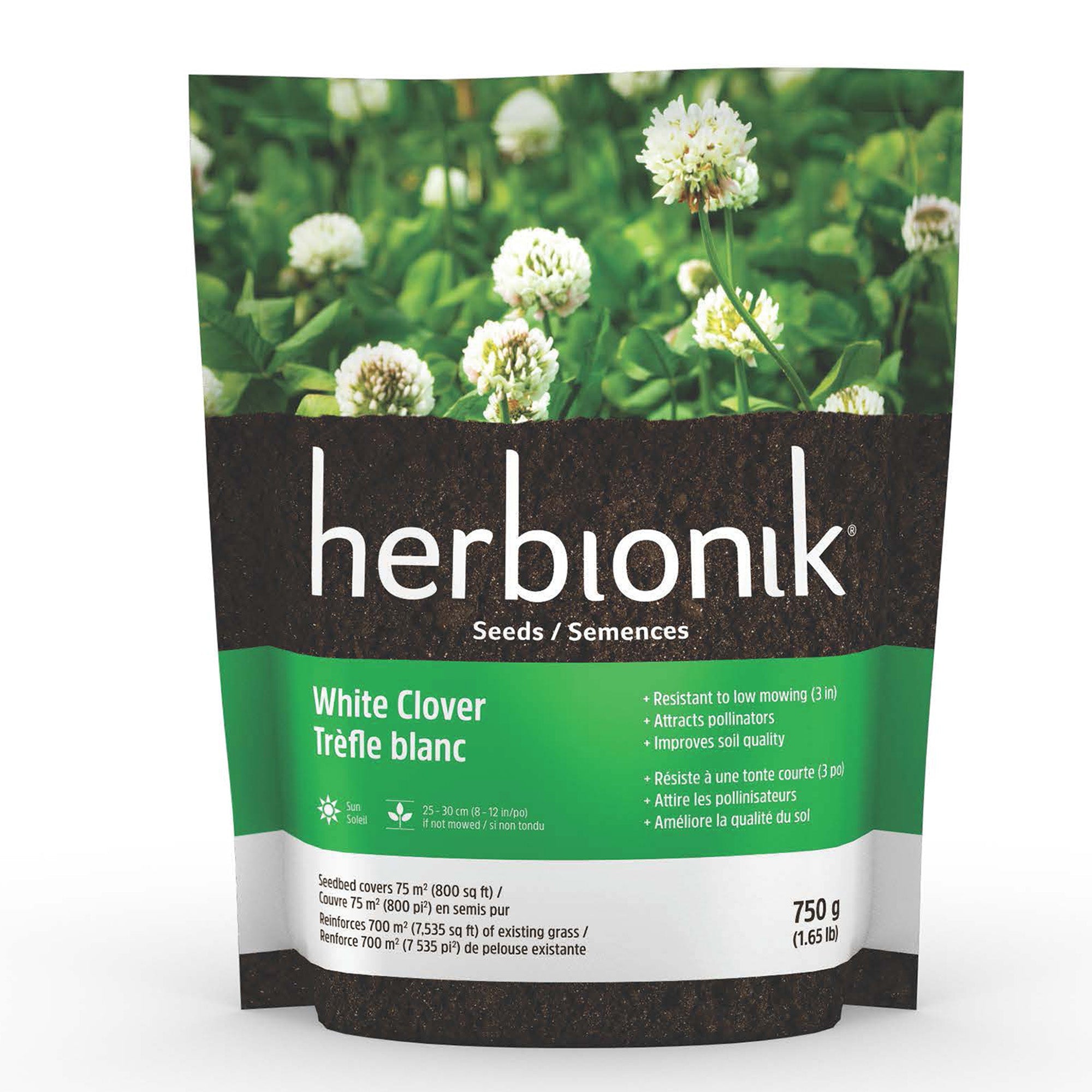 Semence de Trèfle blanc Herbionik – Jardineries Botanix