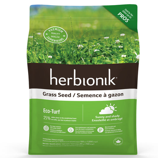 Herbionik Eco-Turf grass seed with White clover