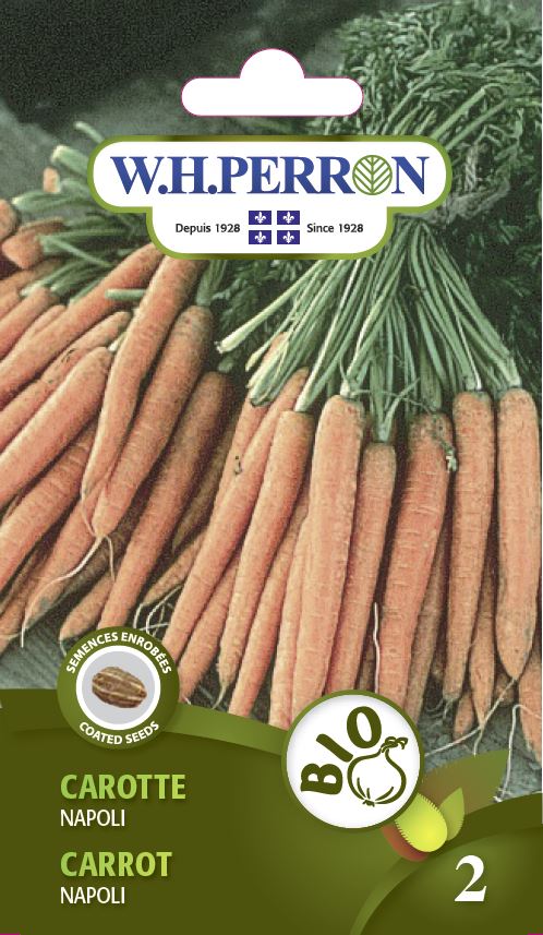 Carrot 'Napoli' - Seeds