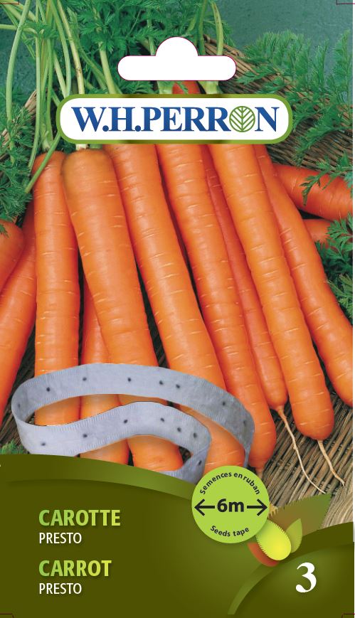 Carrot 'Presto' - Seeds