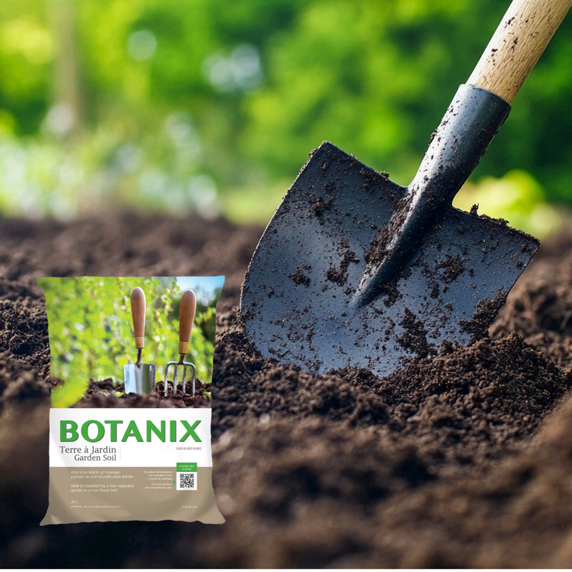 Terre à jardin Botanix | Riche en compost pour potager et fleurs ...