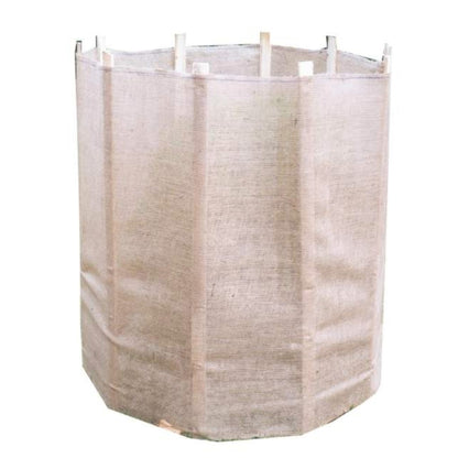 Winter protective Burlap with Wooden Stakes