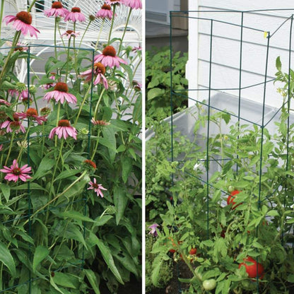 3-Panel Folding Tomato Cage & Plant Trellis