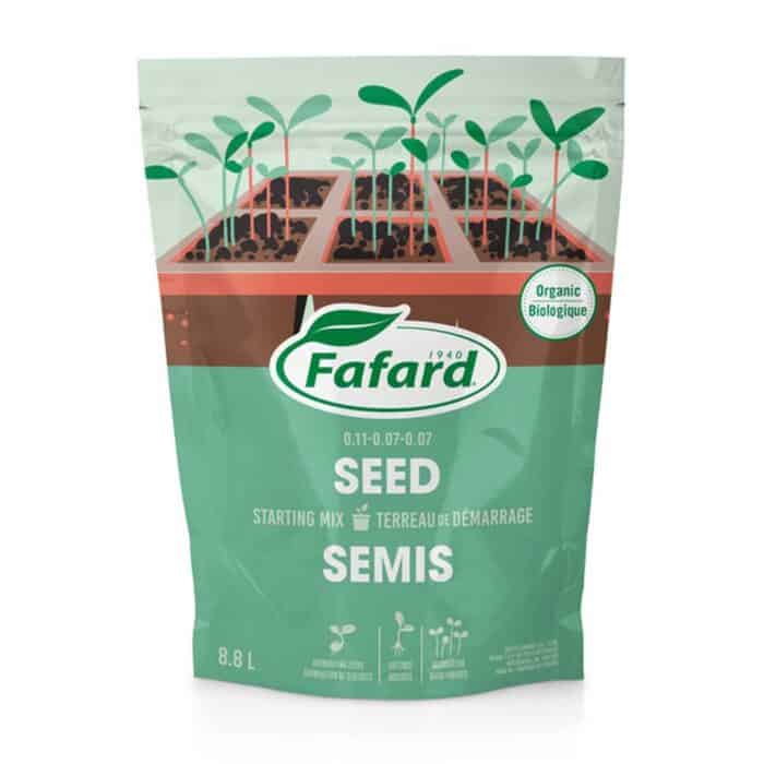 Terreau de démarrage semis biologique Fafard