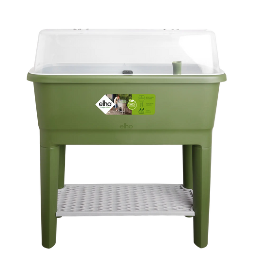 Table potagère Noa d'elho – Potager sur pieds avec réservoir et serre